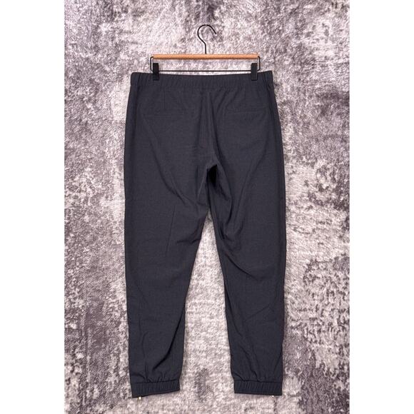 Albion Pants Medium Womens Jetsetters High Rise Zip Ankle Jogger Gray - Picture 2 of 6